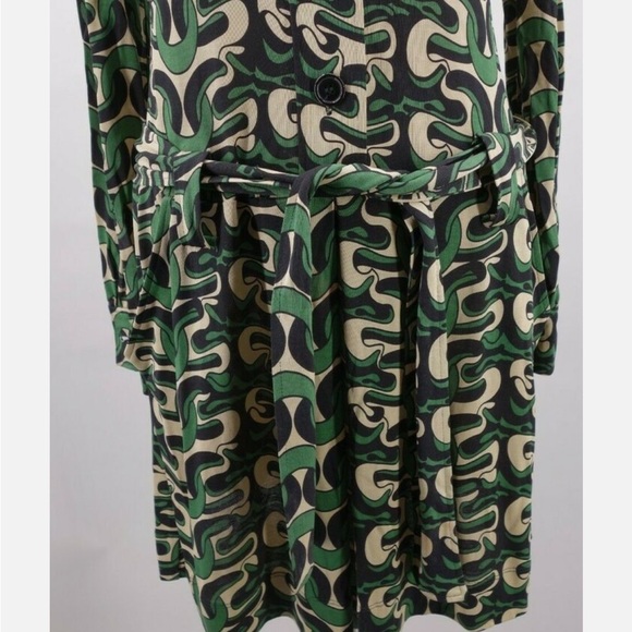 Diane von Furstenberg Silk Long Sleeve Dress, 2 - Picture 11 of 15